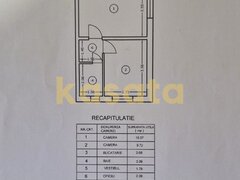 Salaj, 2 camere, 37 mp, centrala proprie